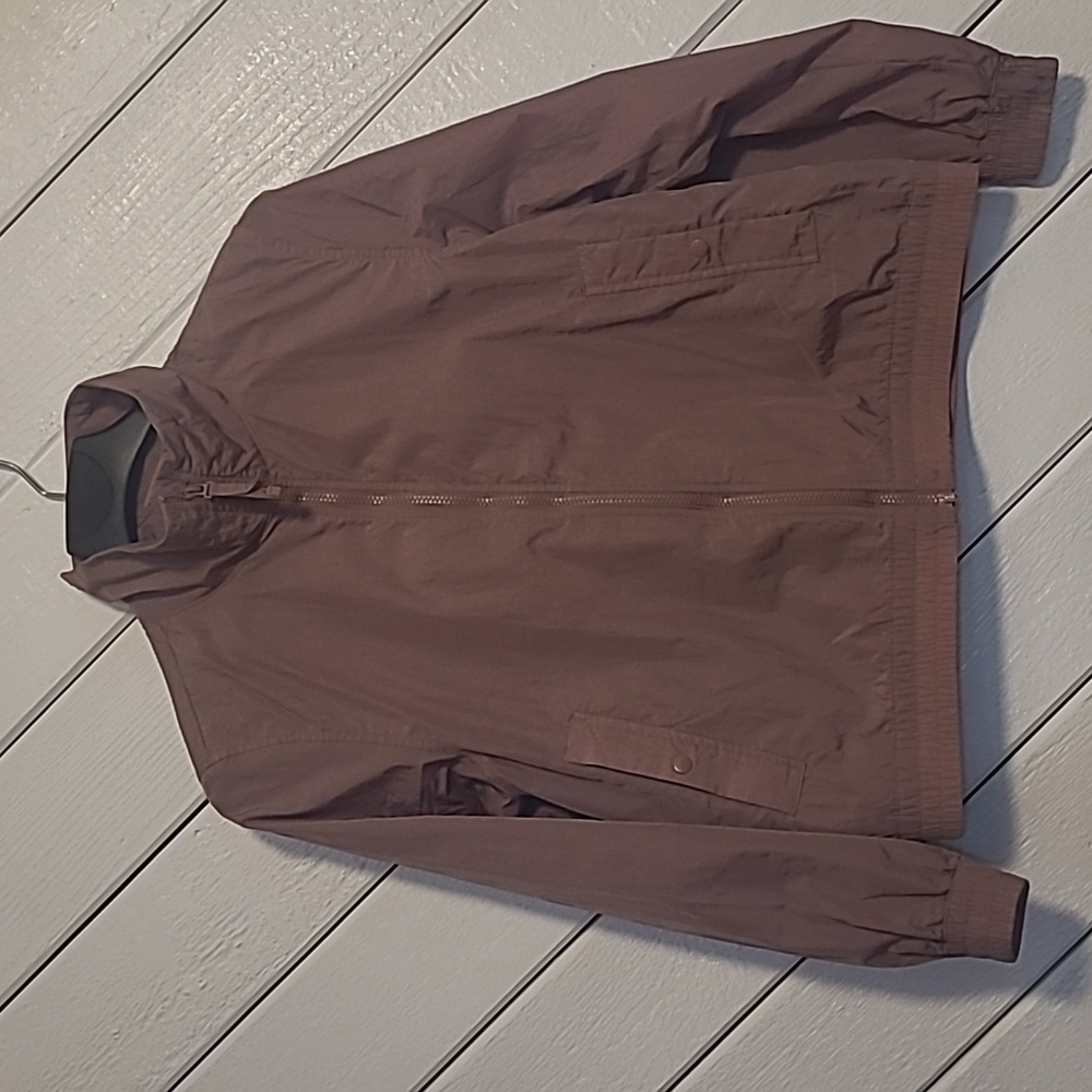 Columbia Womans Nylon Windbreaker Size Large